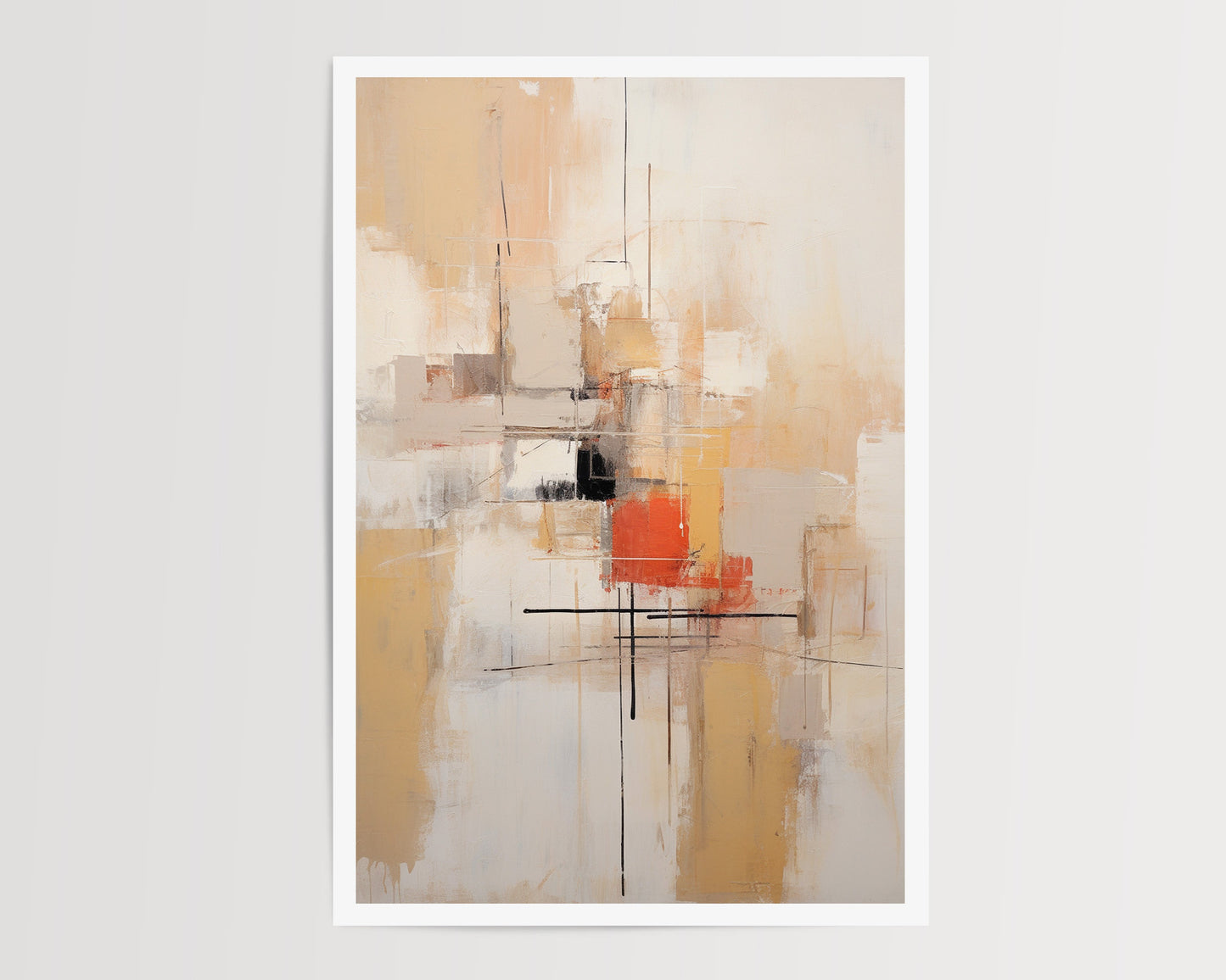 SET OF TWO - EARTHEN STATE ART PRINTS