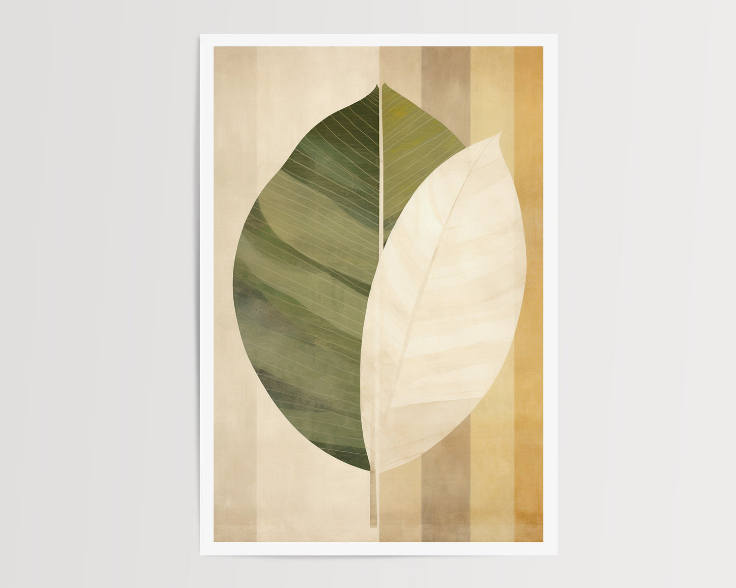 SET OF THREE - BANANA PALM ART PRINTS