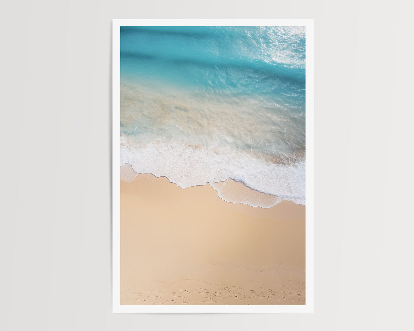 SET OF TWO - SEA FOAM ART PRINTS