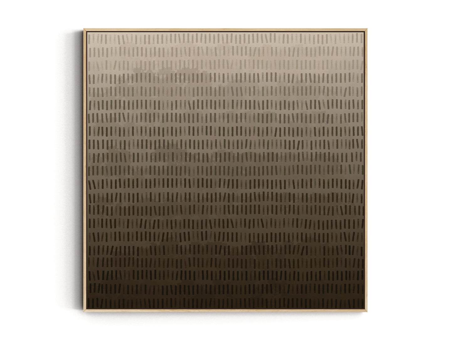 SET OF TWO - CHOCOLATE SQUARE CANVAS