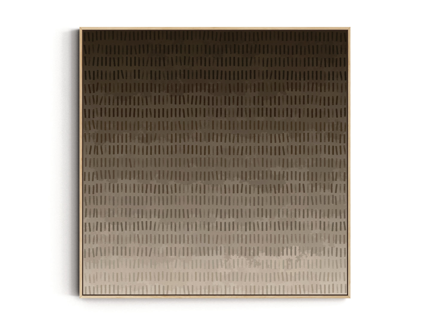 SET OF TWO - CHOCOLATE SQUARE CANVAS