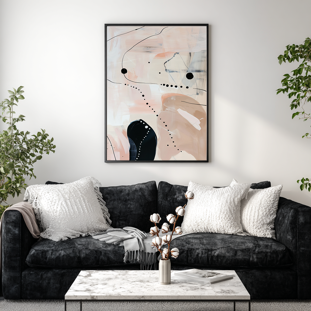 SET OF THREE - ANYA CANVAS