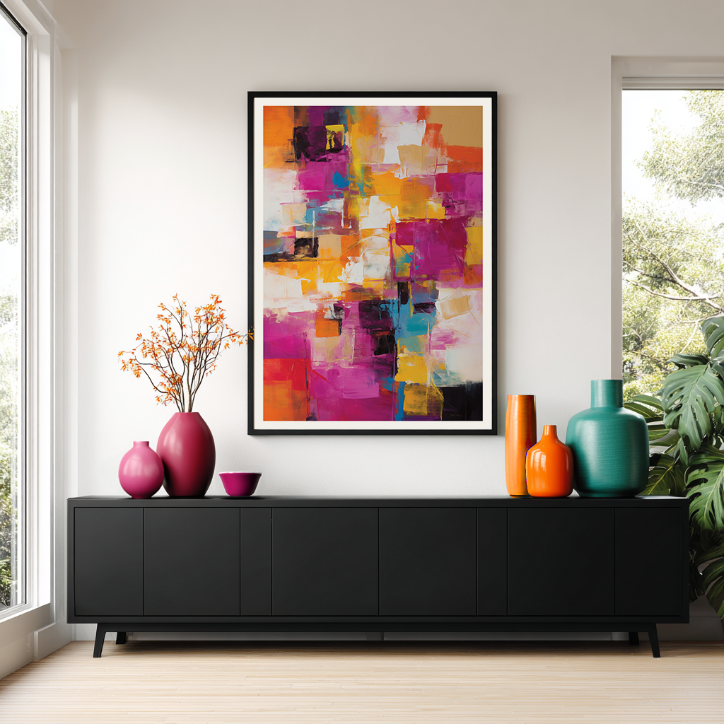 SET OF TWO - RHYTHM ART PRINT