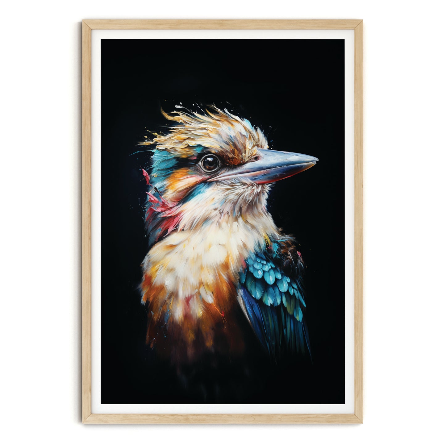 KOOKABURRA IN WATERCOLOUR I ART PRINT