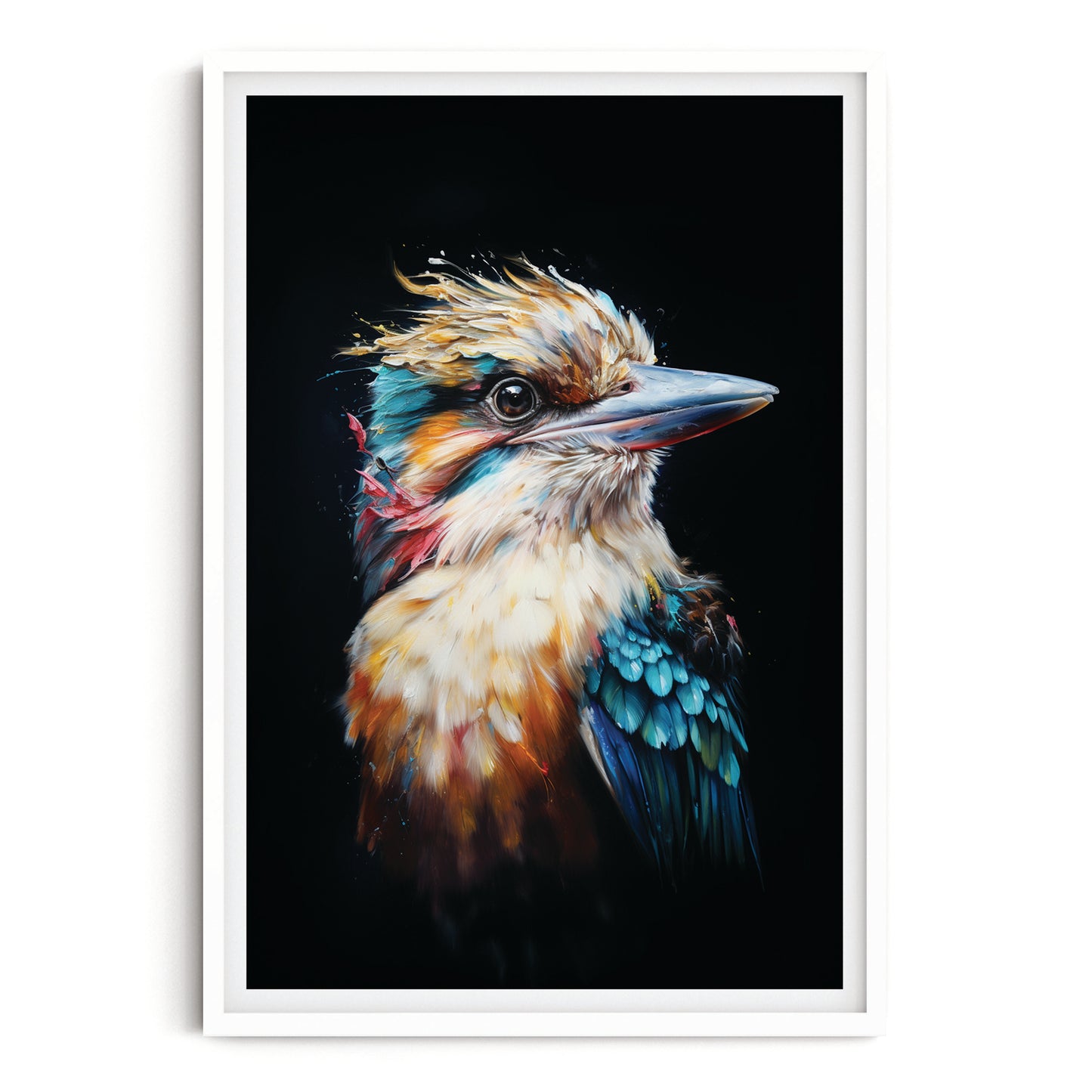 KOOKABURRA IN WATERCOLOUR I ART PRINT