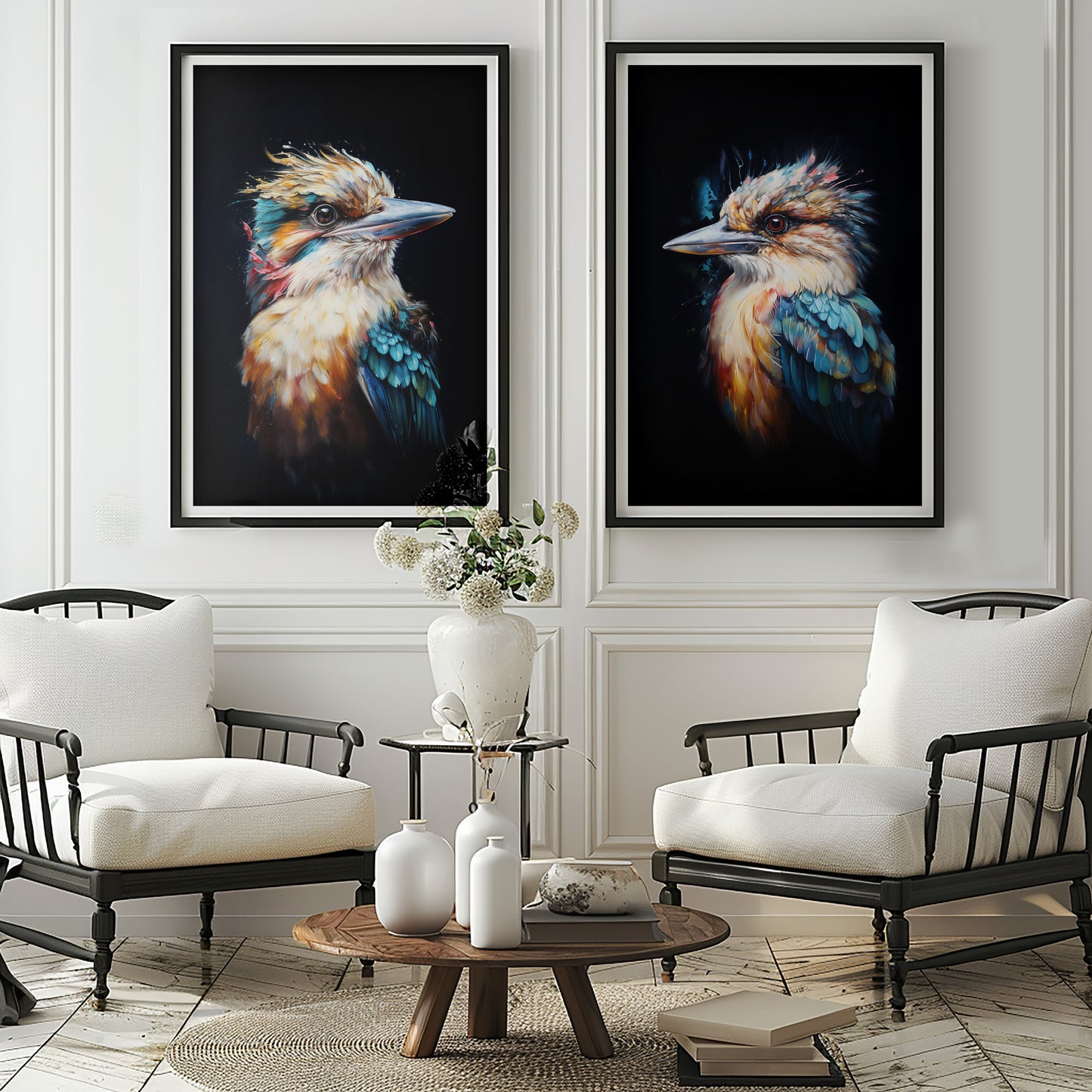 KOOKABURRA IN WATERCOLOUR I ART PRINT