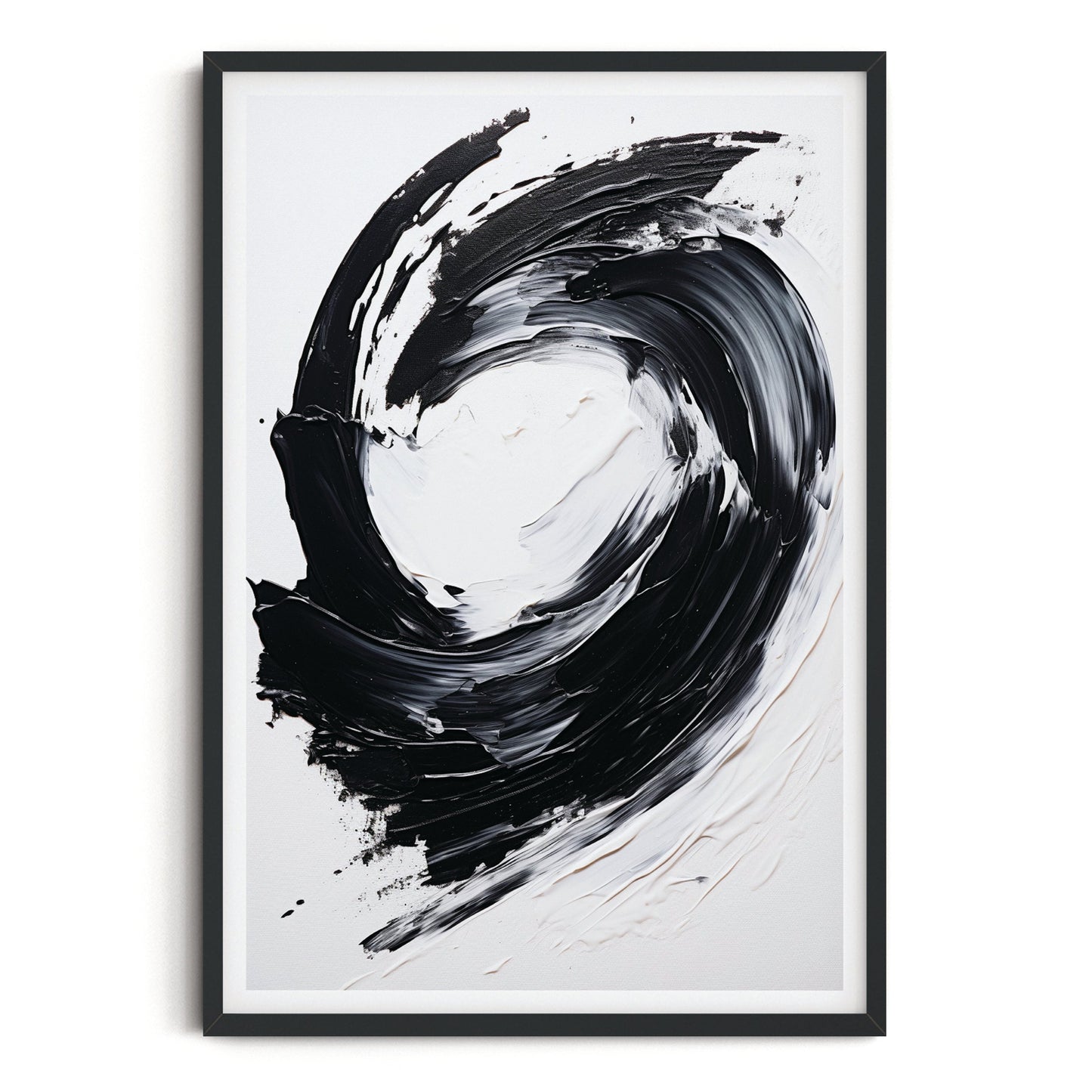 SET OF THREE - MONOCHROME ART PRINTS