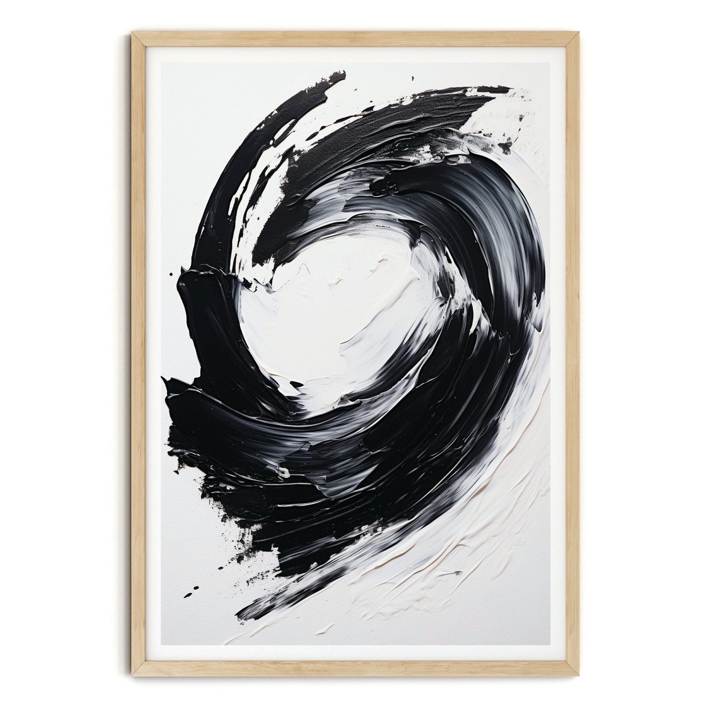 SET OF THREE - MONOCHROME ART PRINTS