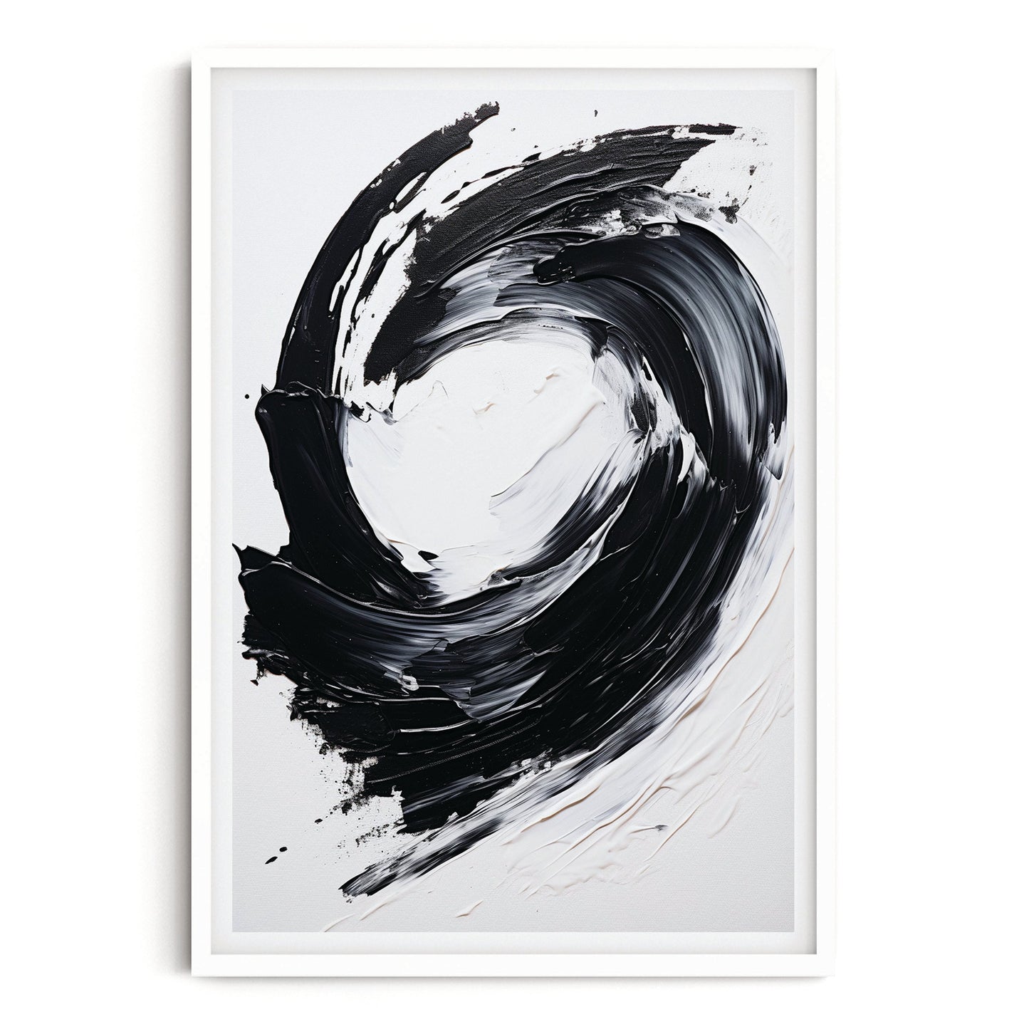 SET OF THREE - MONOCHROME ART PRINTS