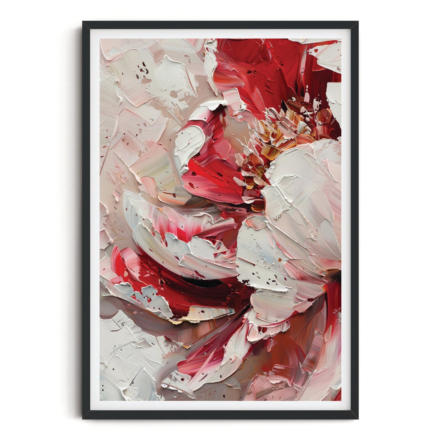 SET OF TWO - PINK PEONY ART PRINTS