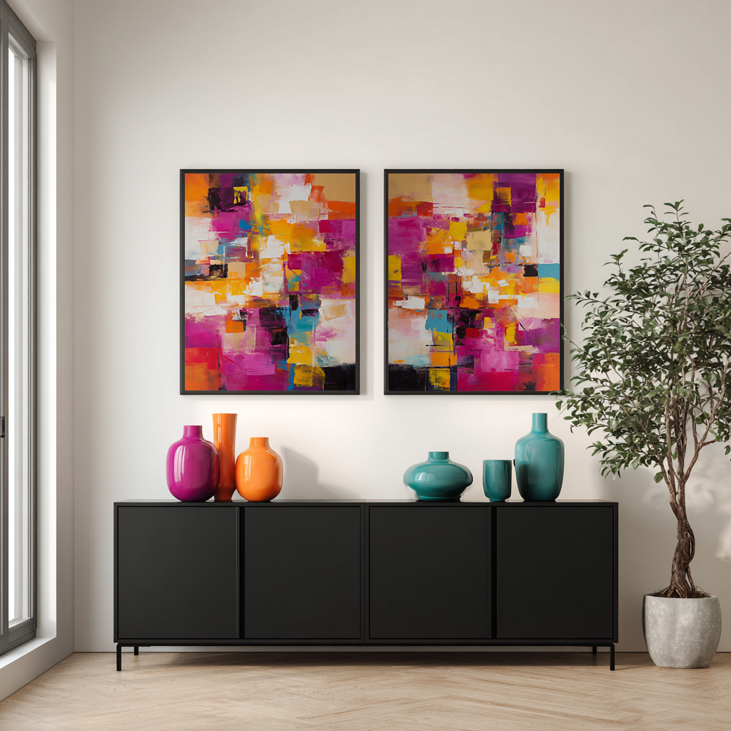 SET OF TWO - RHYTHM CANVAS