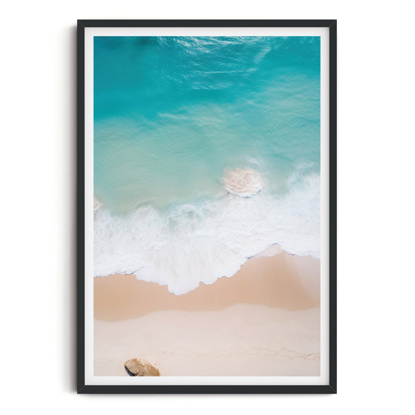 SET OF TWO - SEA FOAM ART PRINTS