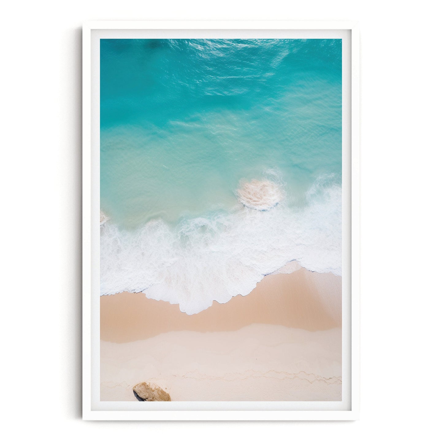 SET OF TWO - SEA FOAM ART PRINTS