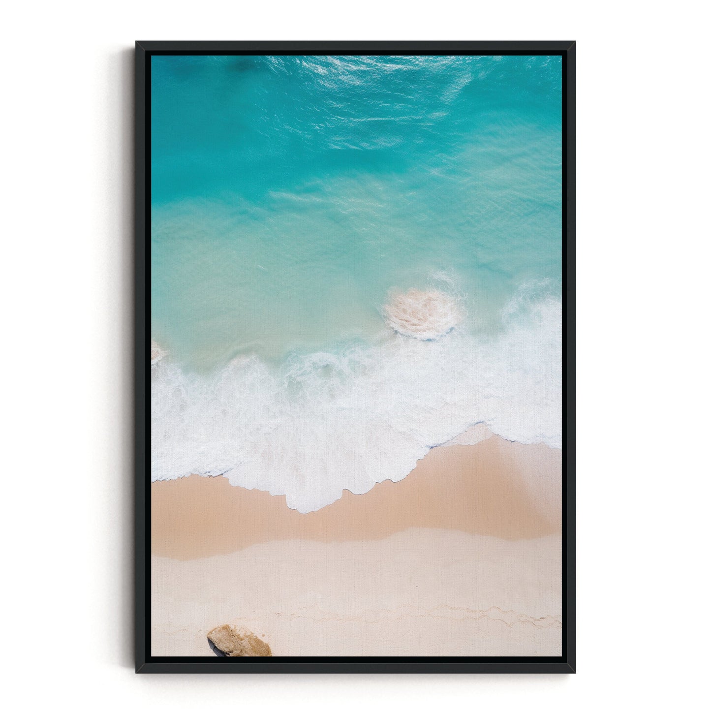 SET OF TWO - SEA FOAM CANVAS