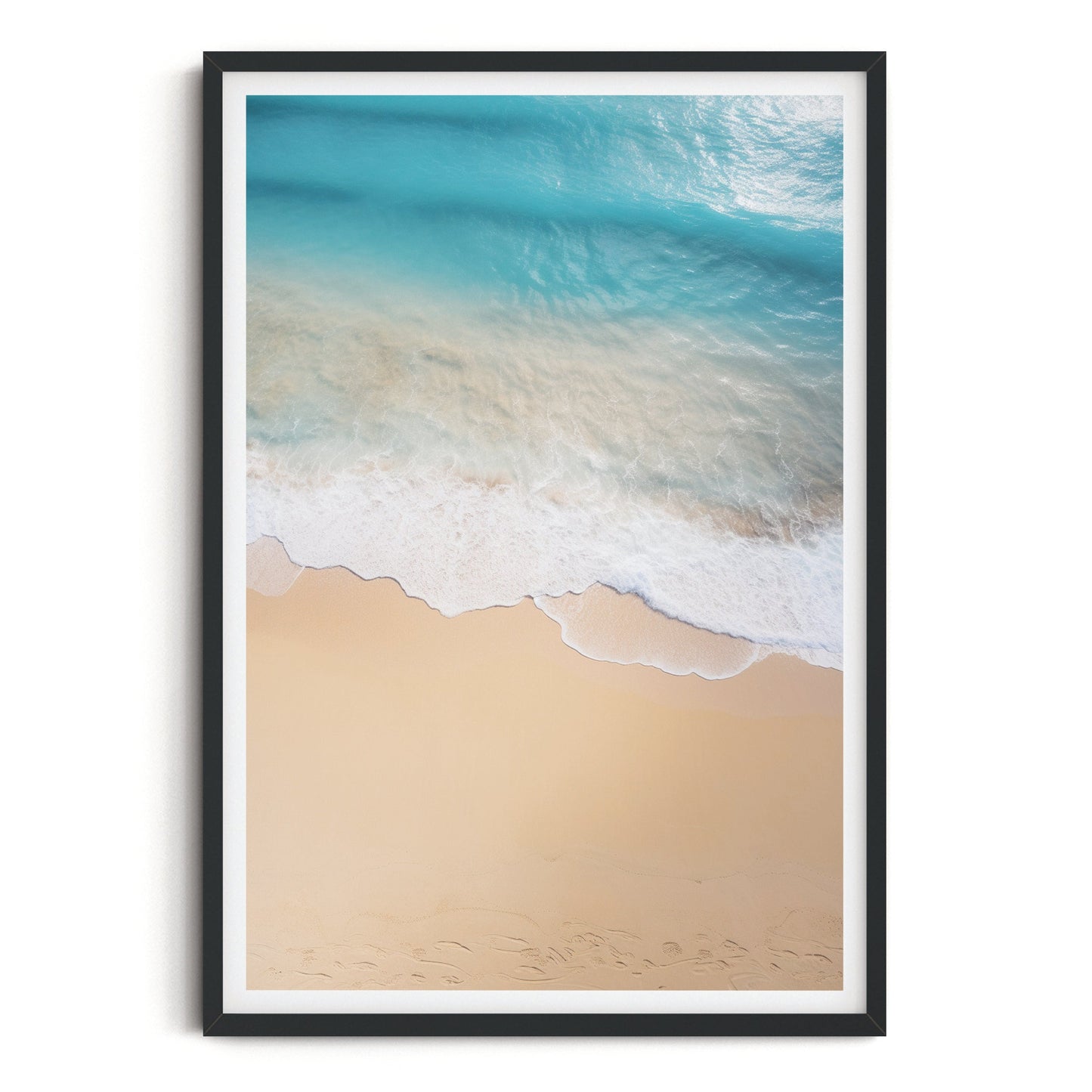SET OF TWO - SEA FOAM ART PRINTS