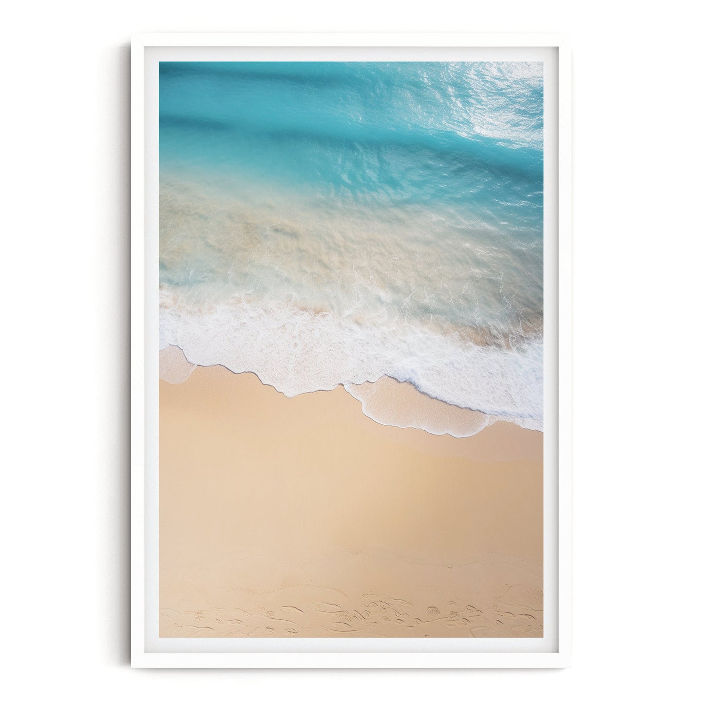SET OF TWO - SEA FOAM ART PRINTS