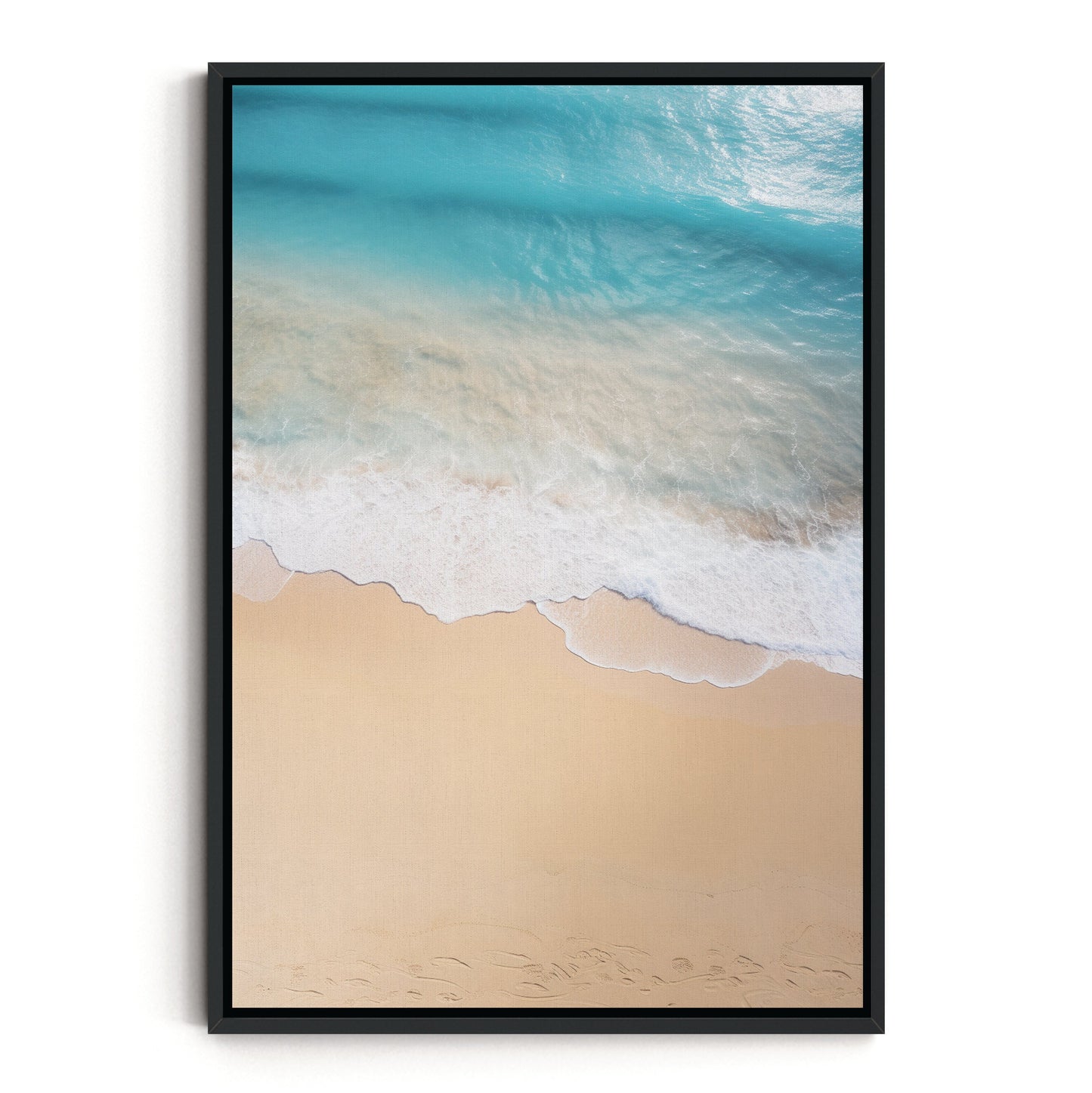 SET OF TWO - SEA FOAM CANVAS