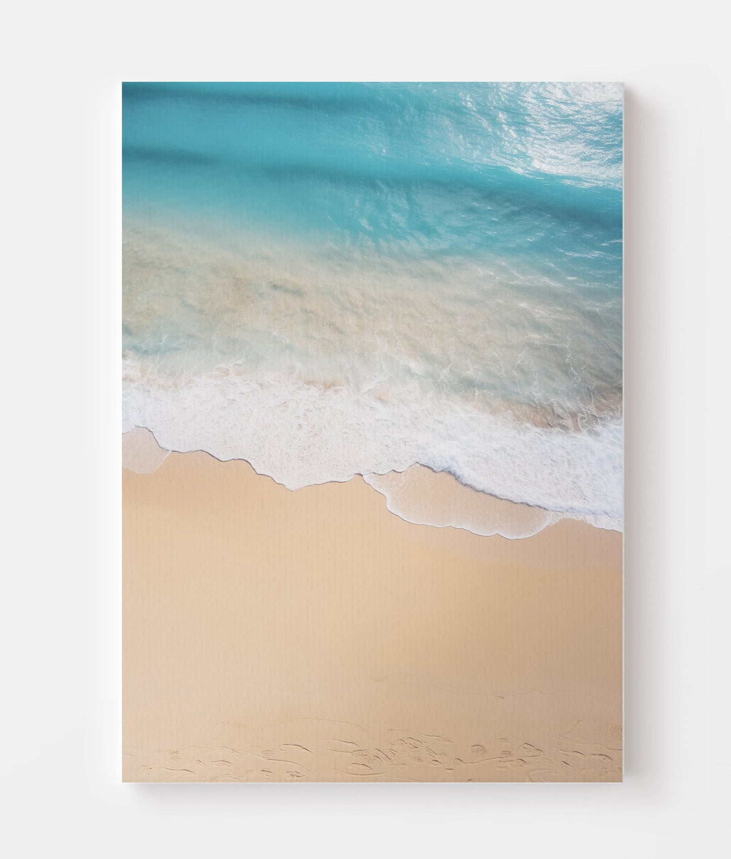 SET OF TWO - SEA FOAM CANVAS