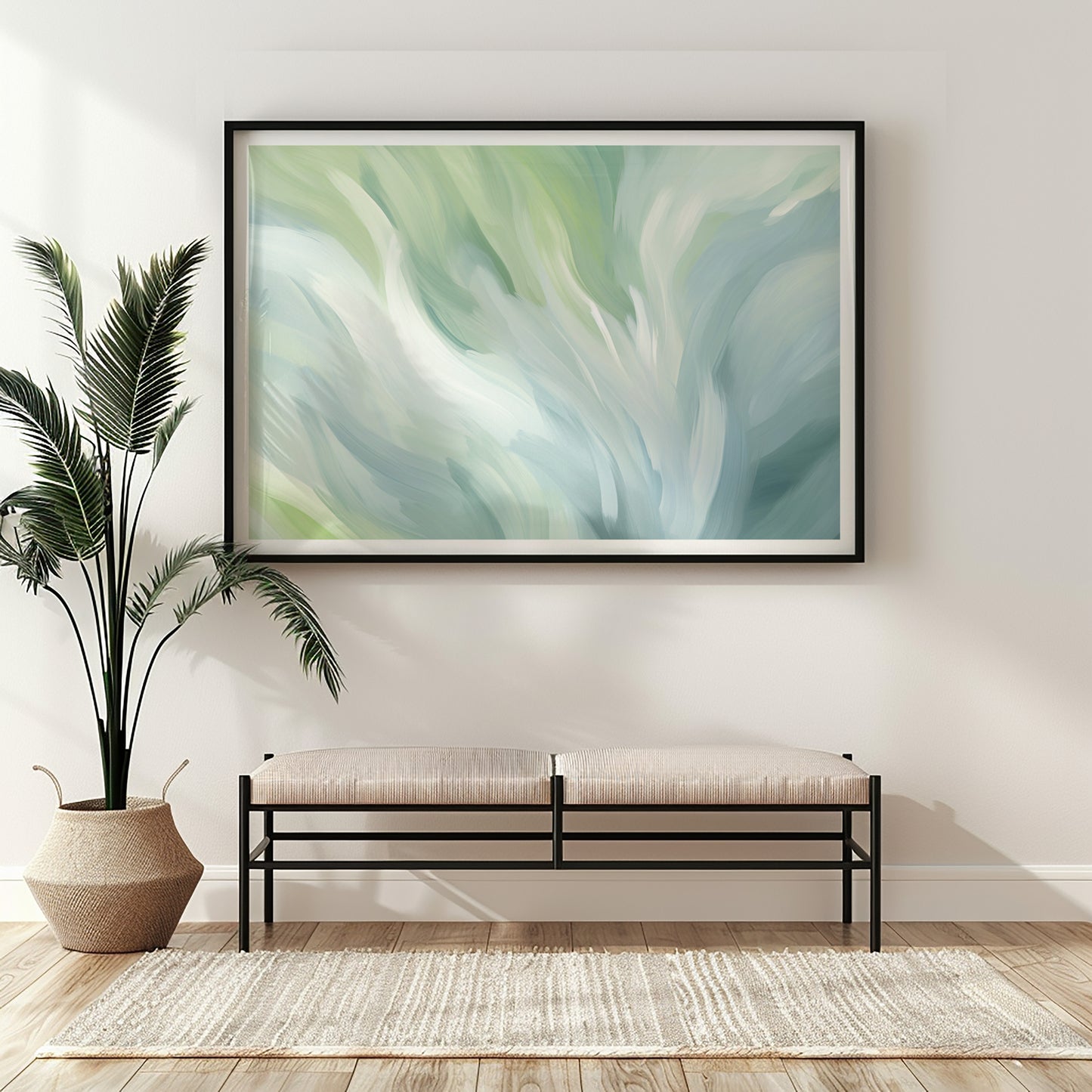 SEA OF GREEN ART PRINT