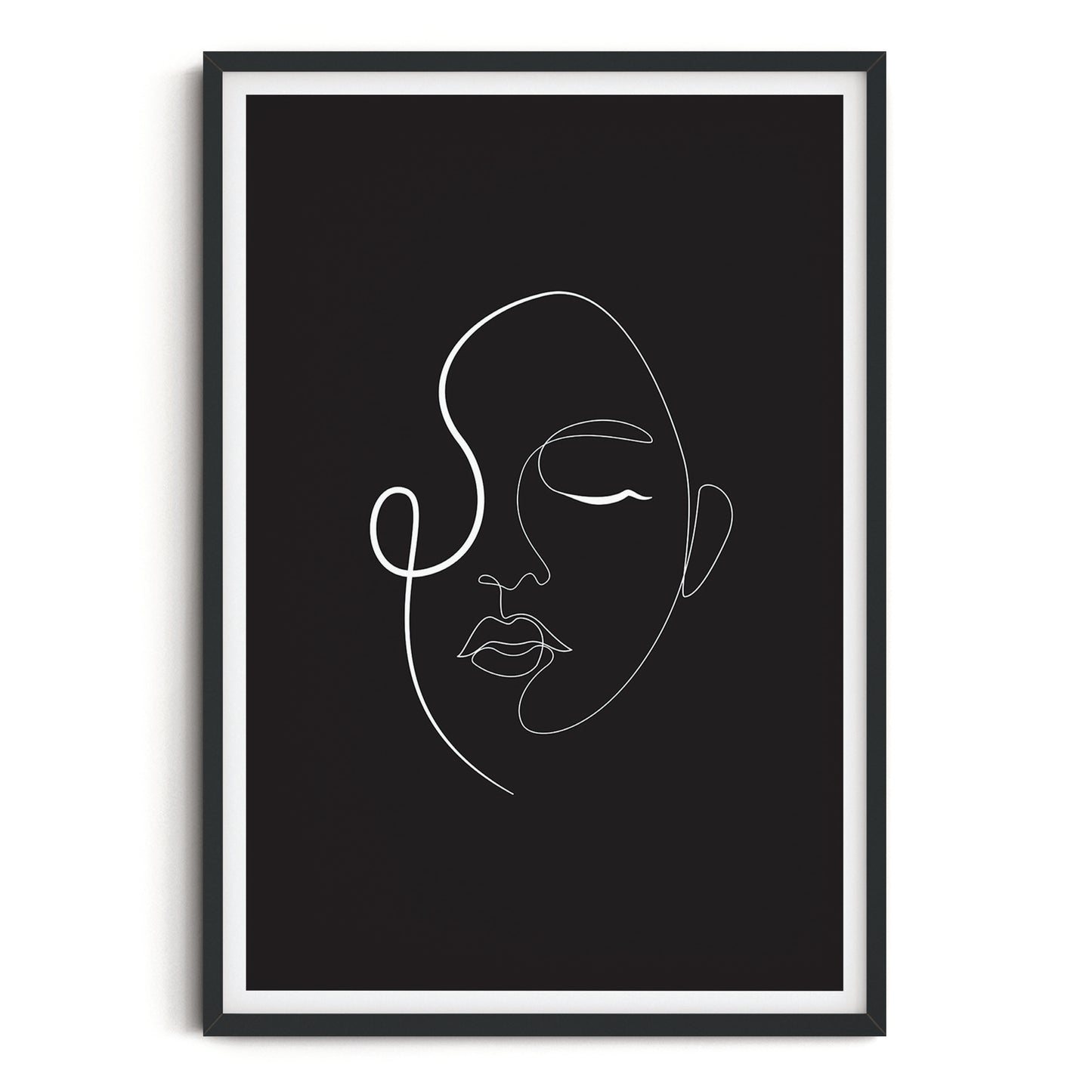 SERENADE BLACK ART PRINT