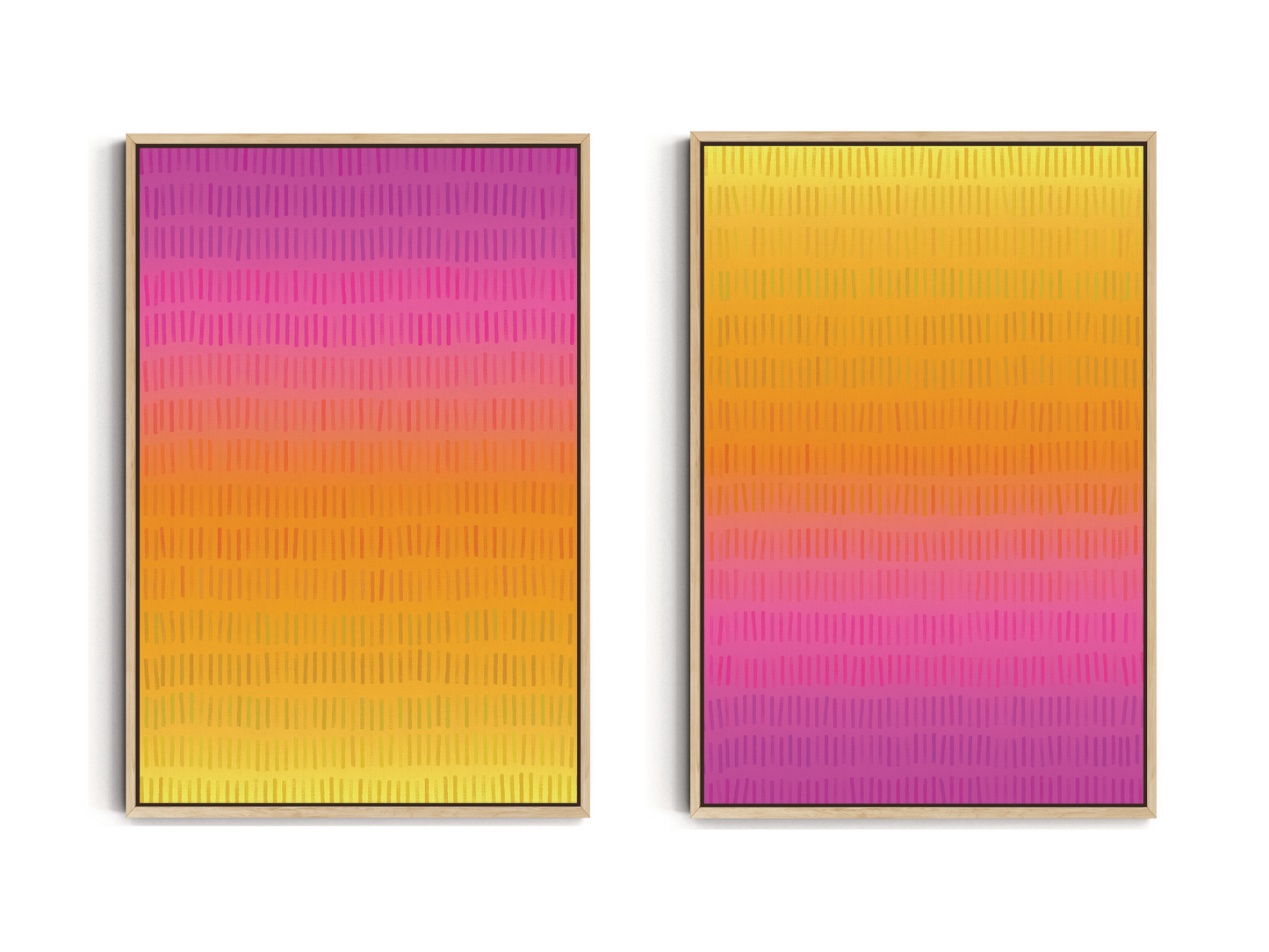 SET OF TWO - ZEST CANVAS