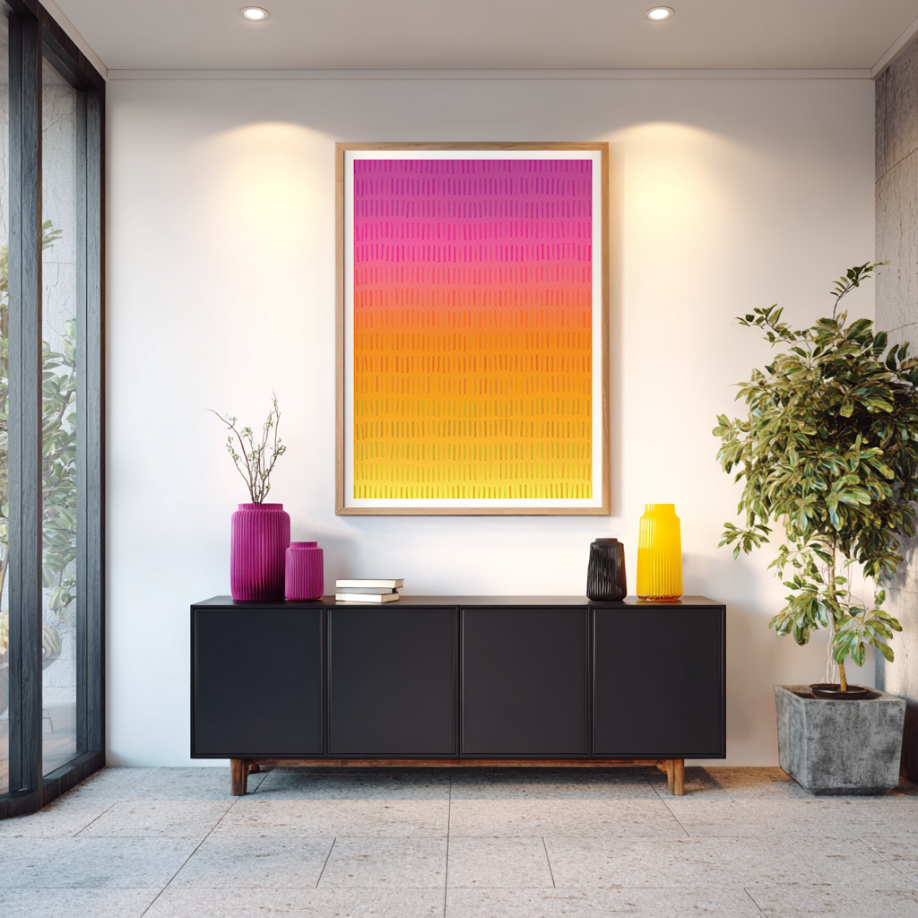SET OF TWO - ZEST ART PRINT