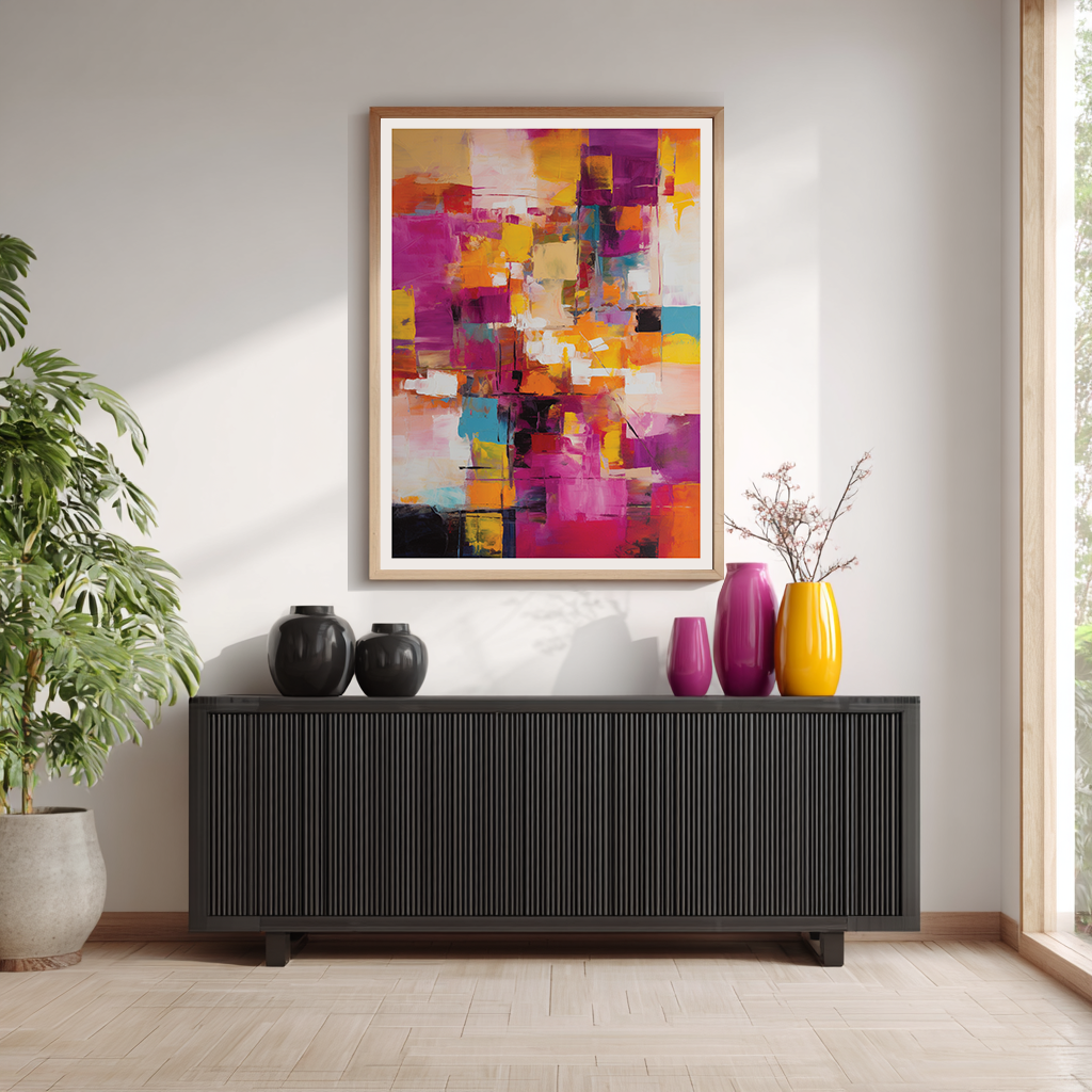 SET OF TWO - RHYTHM ART PRINT