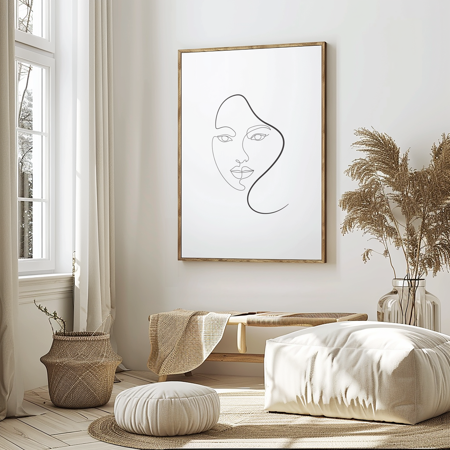 COSMOPOLITAN WHITE CANVAS