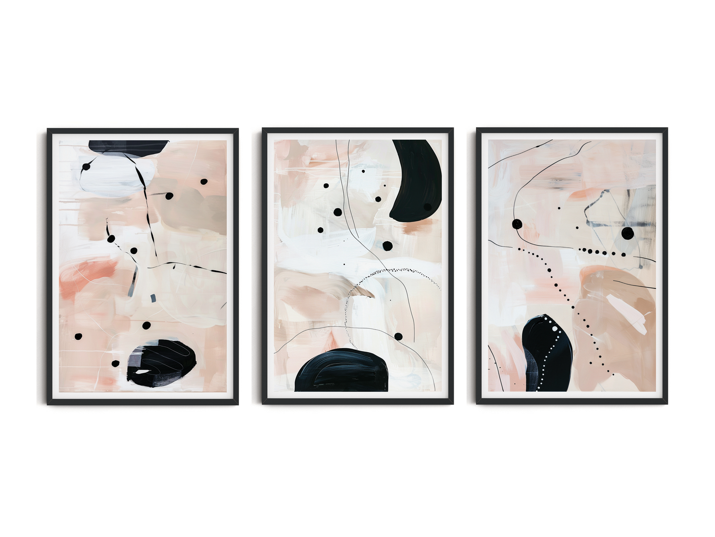 SET OF THREE - ANYA ART PRINT