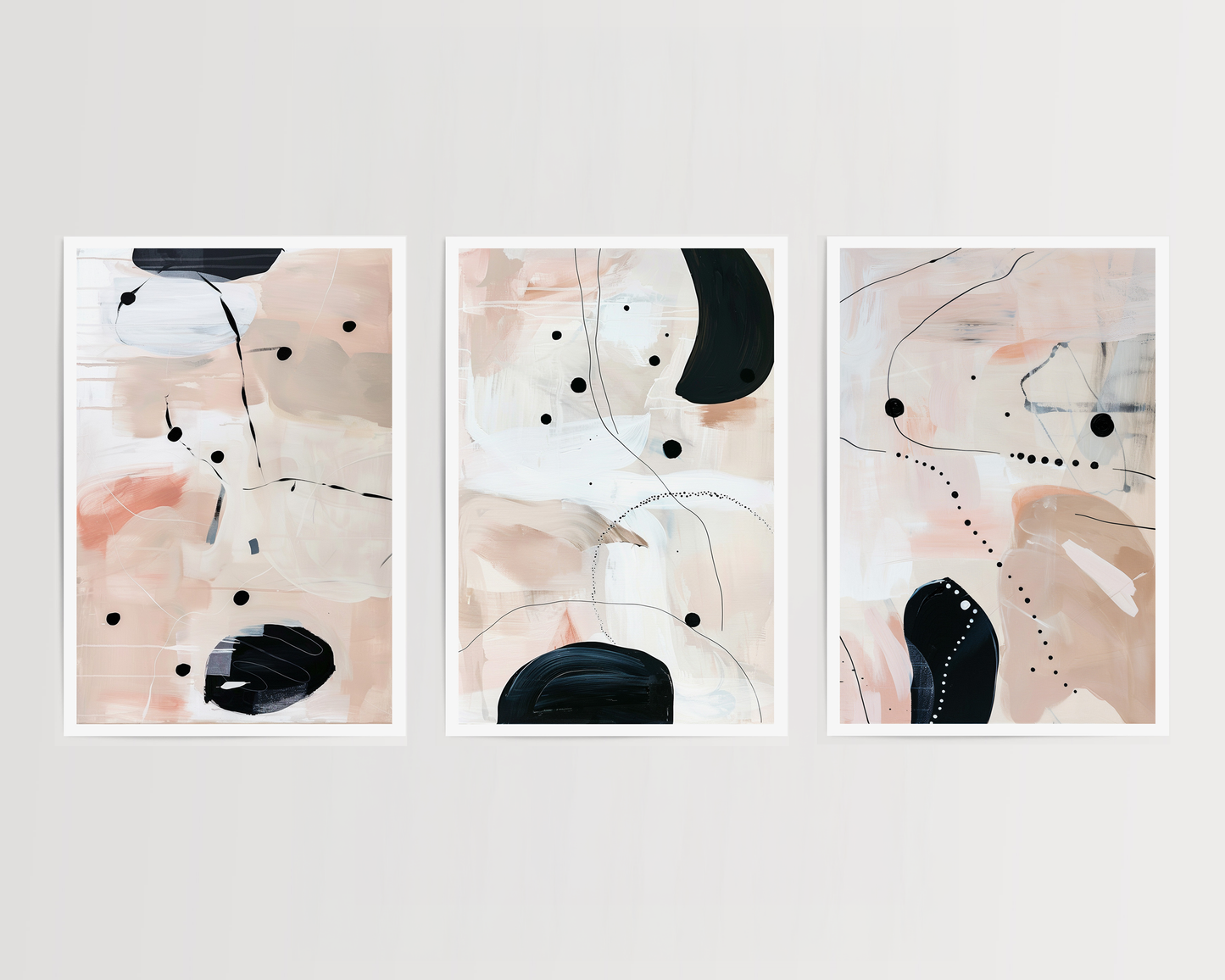 SET OF THREE - ANYA ART PRINT