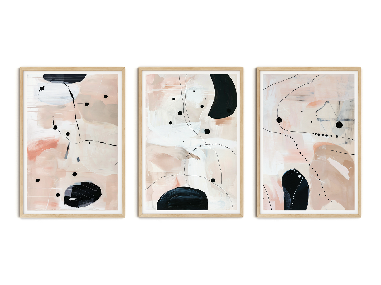 SET OF THREE - ANYA ART PRINT
