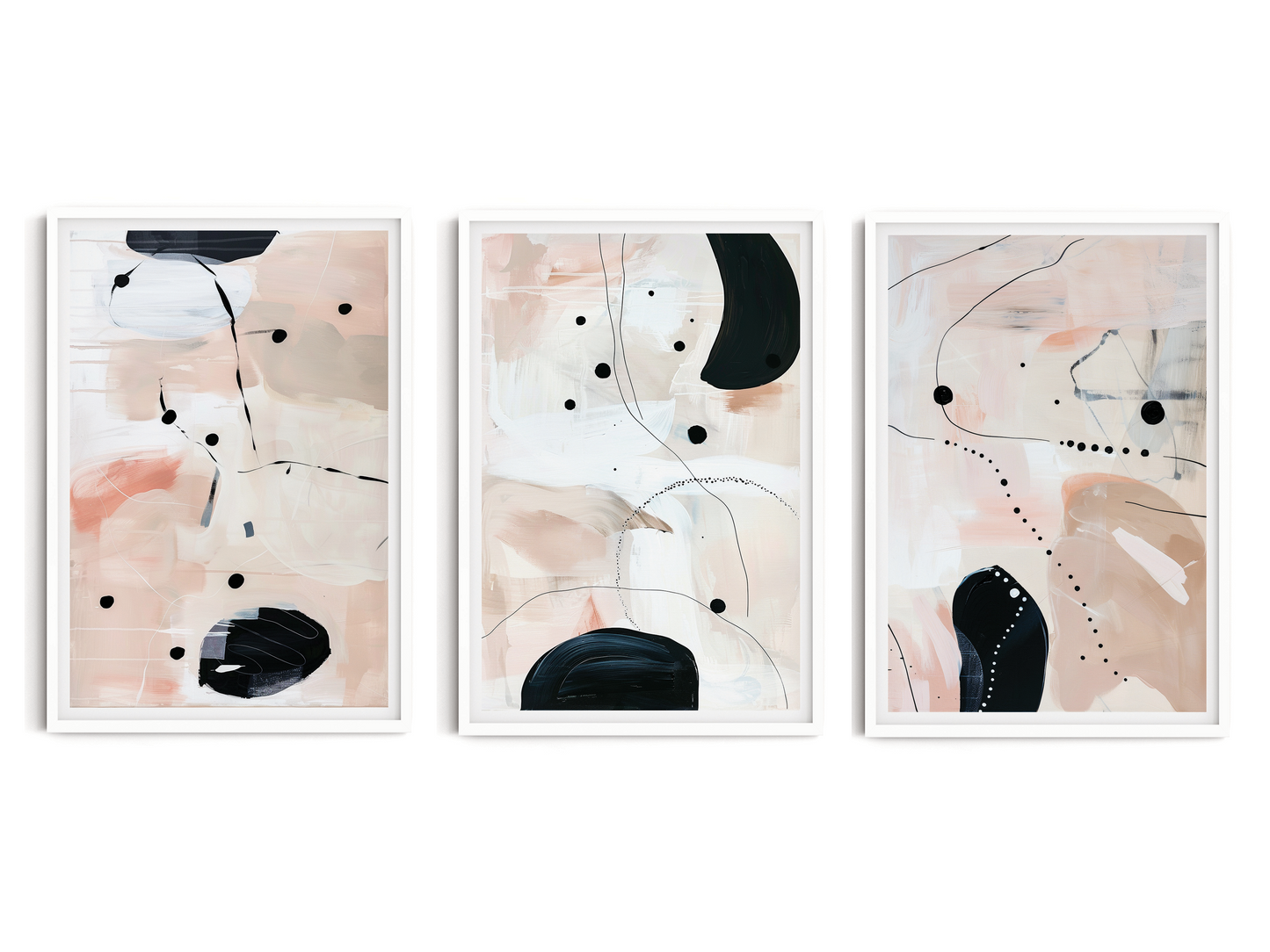 SET OF THREE - ANYA ART PRINT