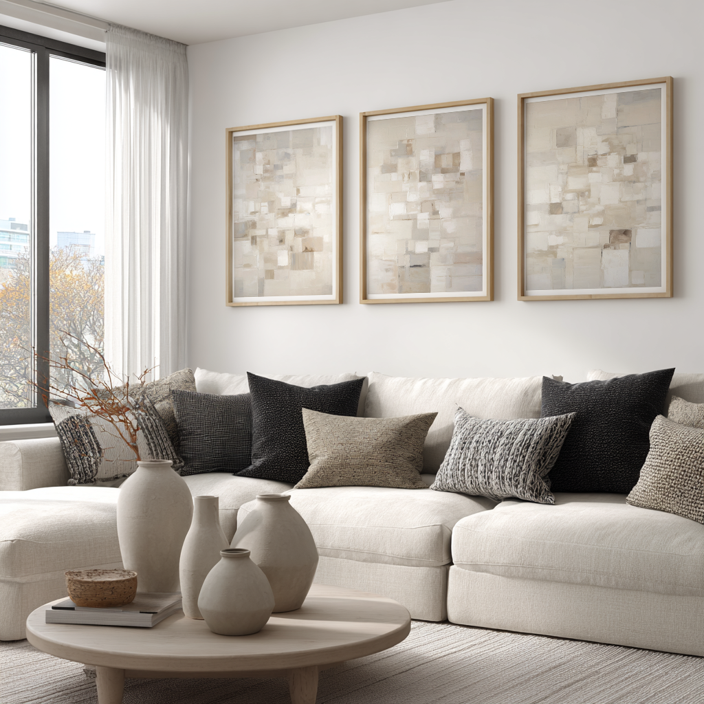 SET OF THREE - HARMONY ART PRINT