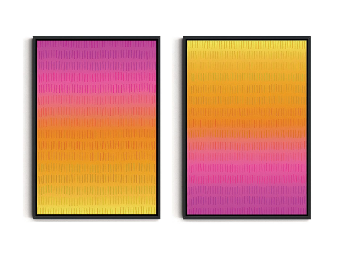 SET OF TWO - ZEST CANVAS