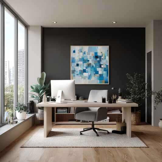 How to Choose Office Wall Art (Including What Works on Video Calls)