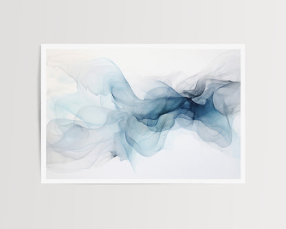OUT OF THE BLUE I I ART PRINT