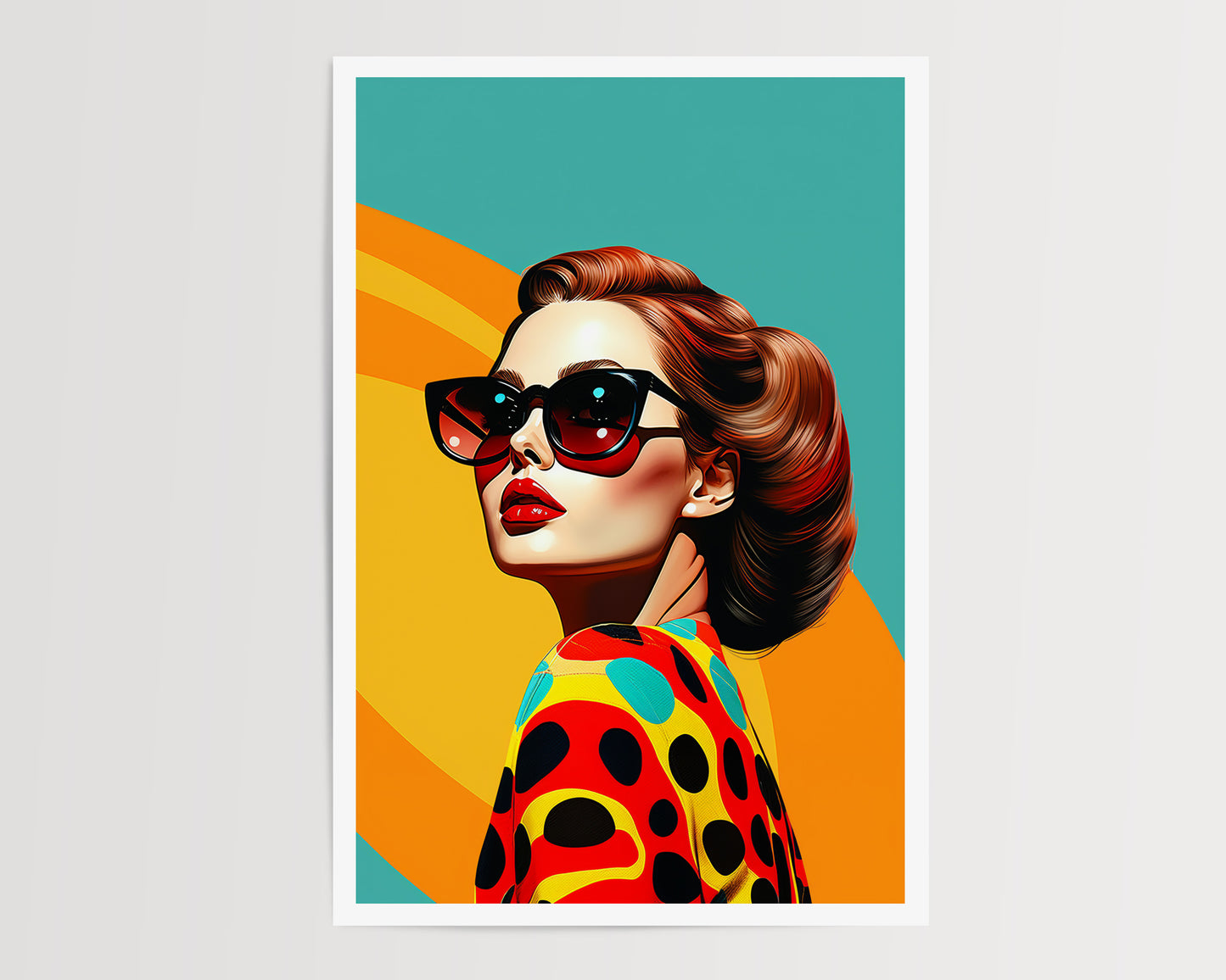 GONE HOLLYWOOD ART PRINT