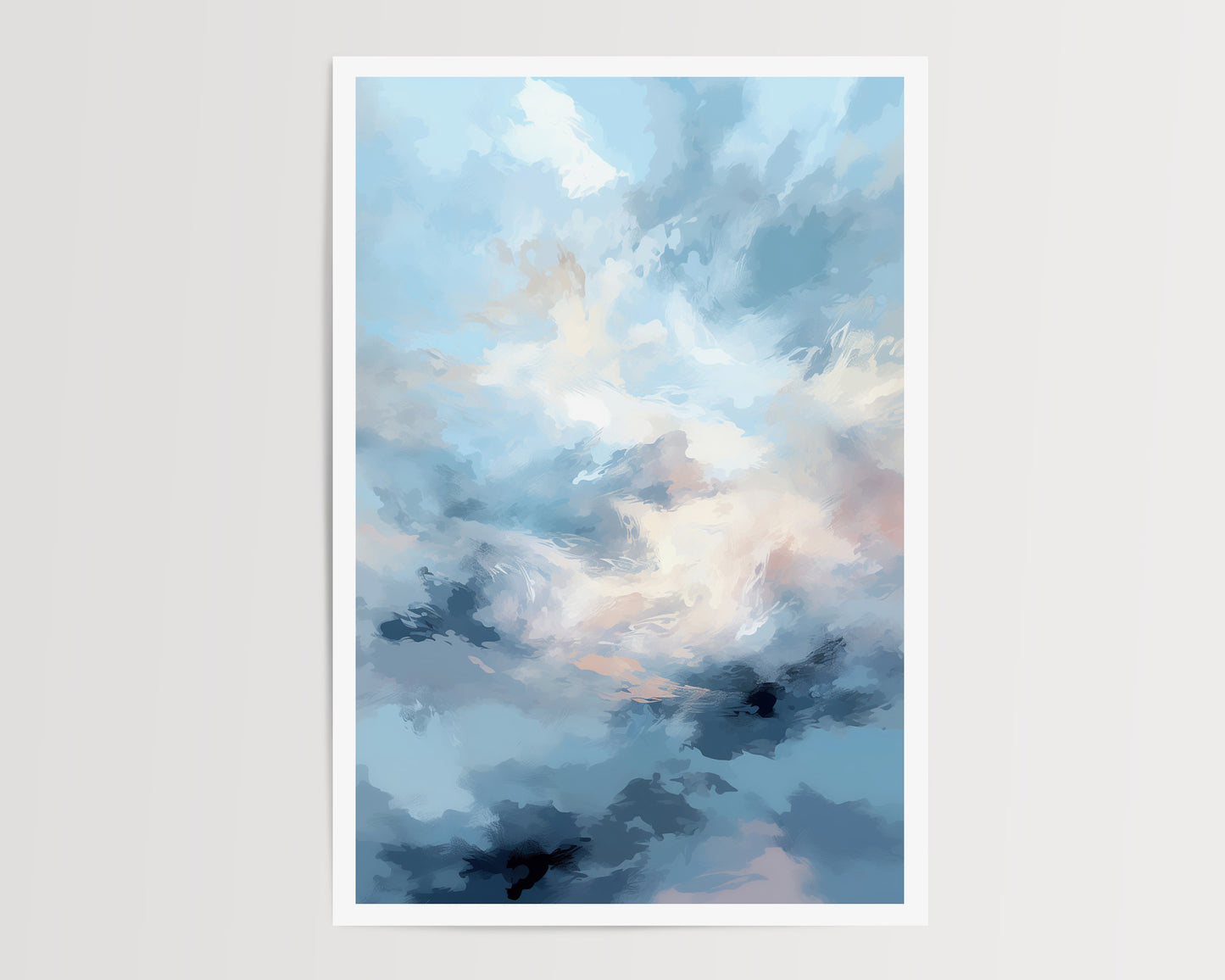 INTO THE BLUE ART PRINT