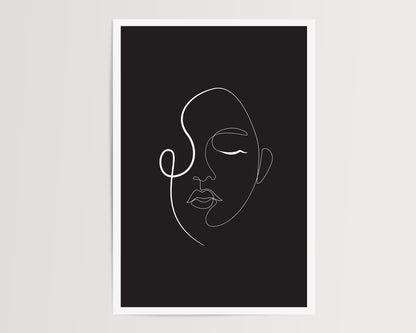 SERENADE BLACK ART PRINT