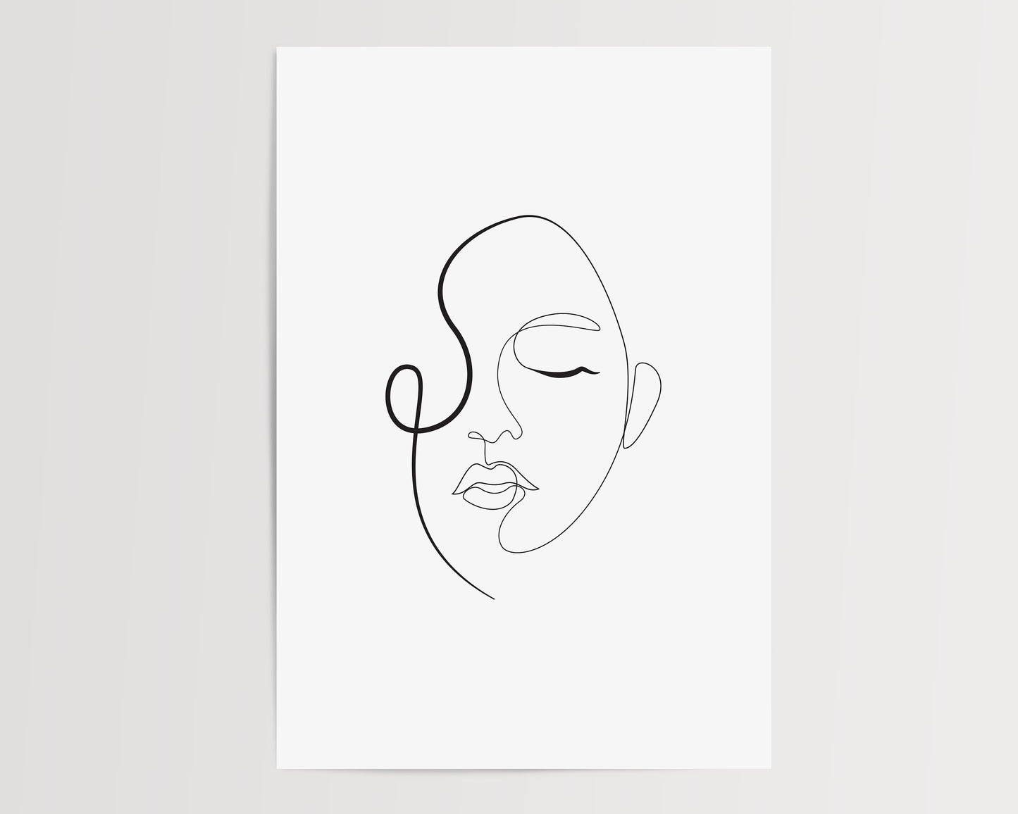 SERENADE WHITE ART PRINT