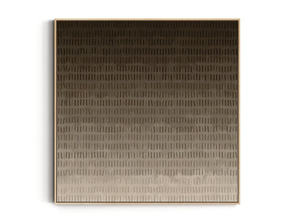 SET OF TWO - CHOCOLATE SQUARE CANVAS