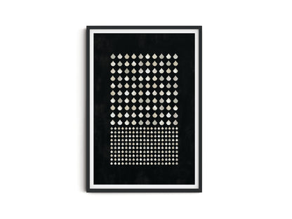 DROPLETS ART PRINT