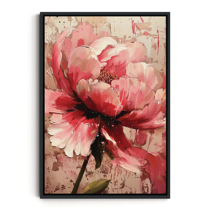 BLUSHING PEONY CANVAS