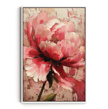 BLUSHING PEONY CANVAS