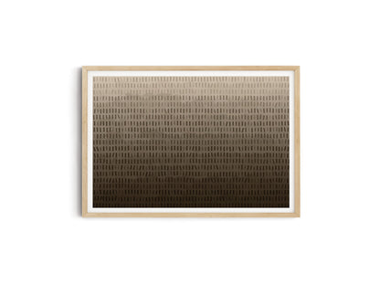 CHOCOLATE HORIZONTAL ART PRINT