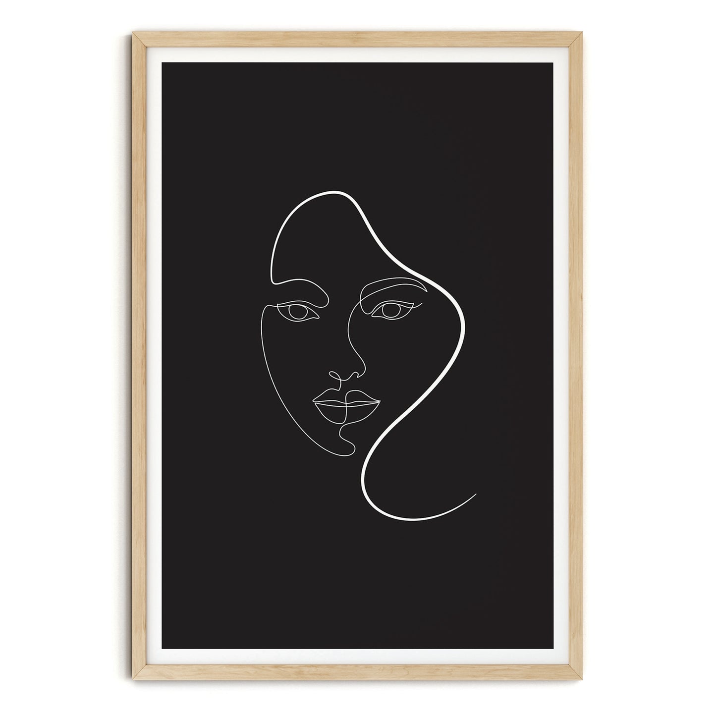 COSMOPOLITAN BLACK ART PRINT