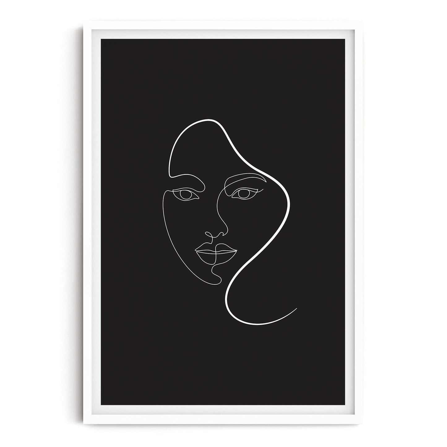 COSMOPOLITAN BLACK ART PRINT