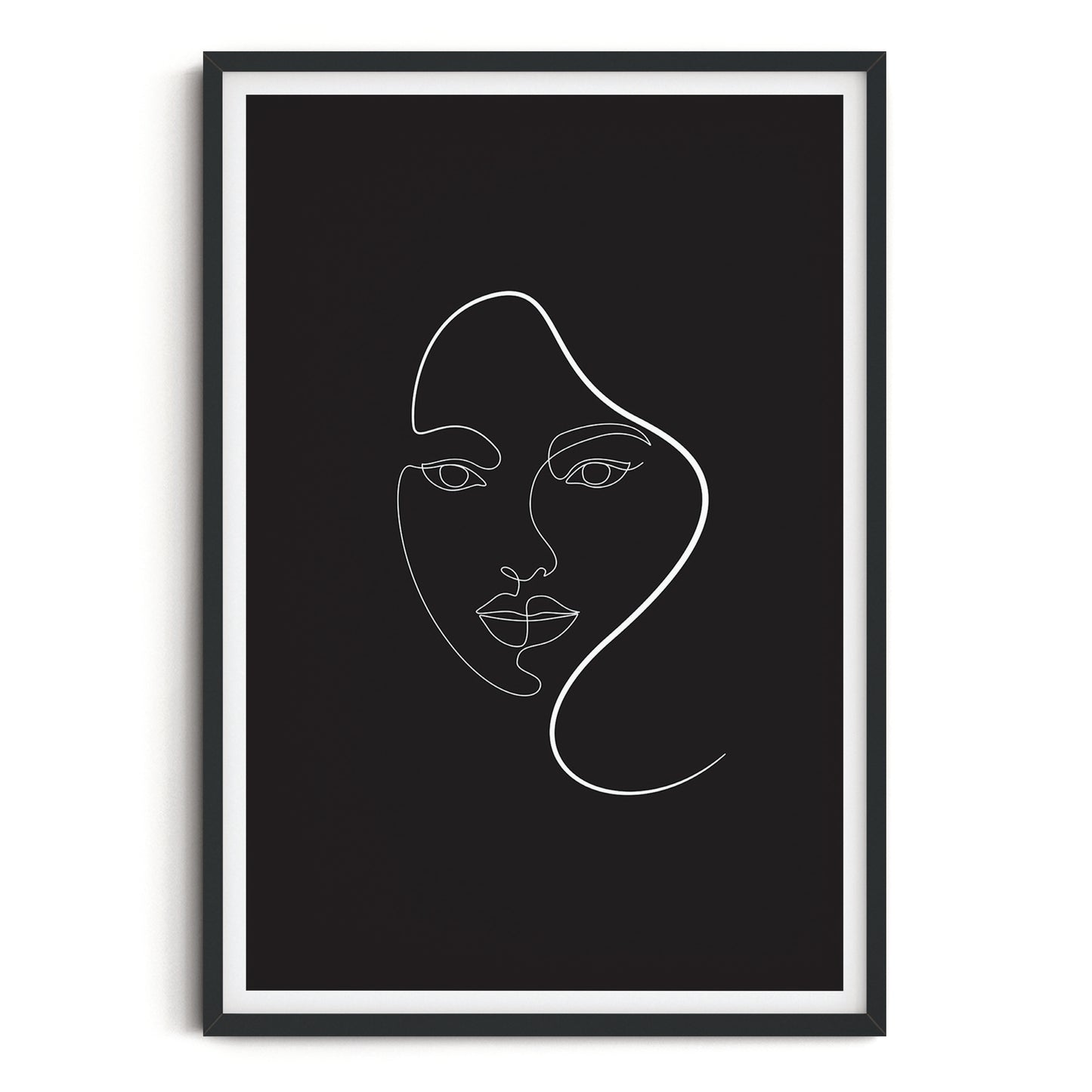 COSMOPOLITAN BLACK ART PRINT