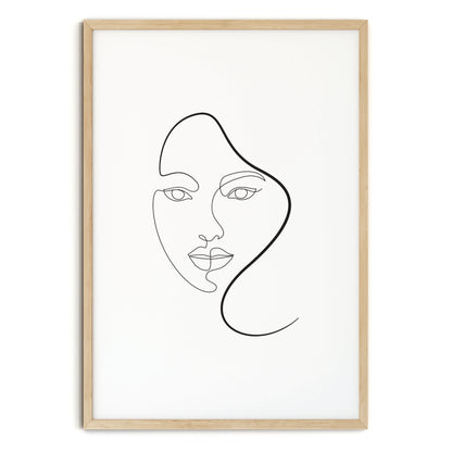 COSMOPOLITAN WHITE ART PRINT