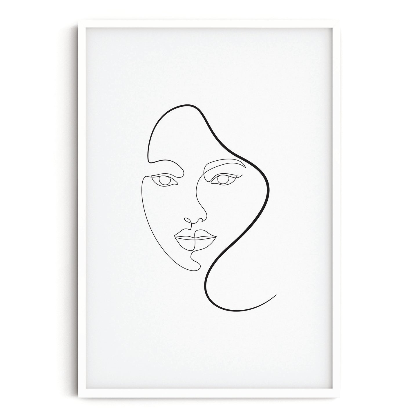 COSMOPOLITAN WHITE ART PRINT